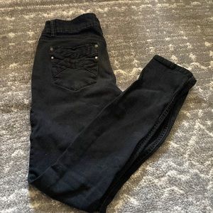 Black skinny jeans